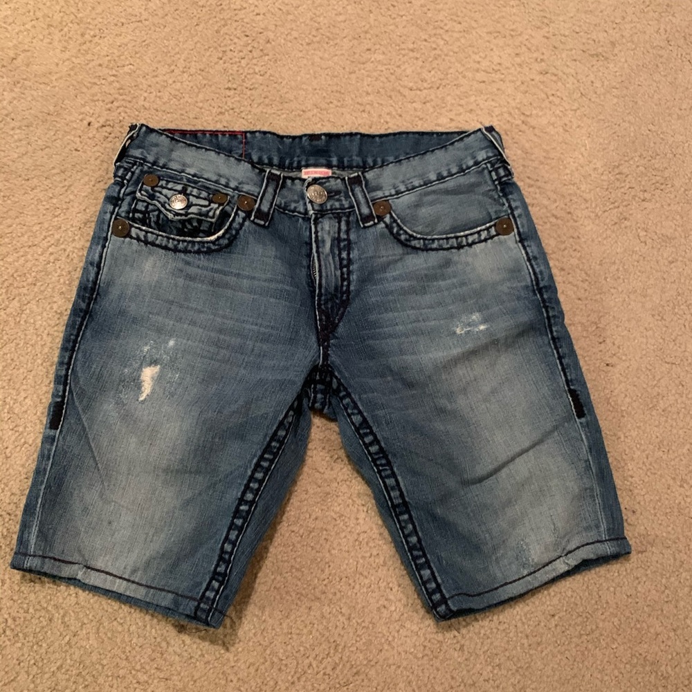 True Religion Jean Shorts Custom